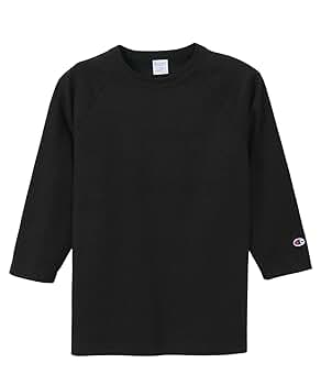 Amazon | [チャンピオン] 七分袖Tシャツ ラグランスリーブ